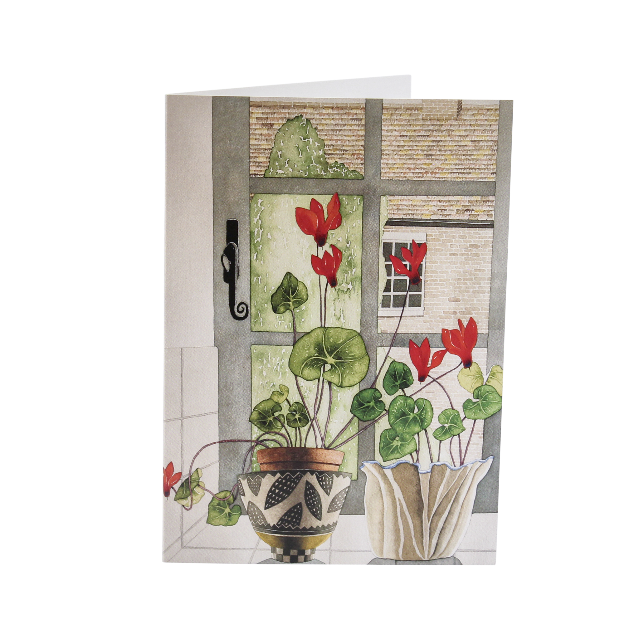 Cyclamen Window II by Vera Rosenberry